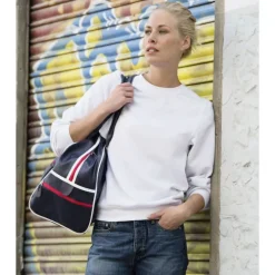 Online Basic Roundneck sweatshirt, hvid, str. 2XL Trøjer, Hoodies Og Sweatshirts