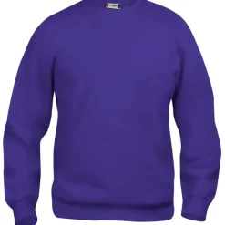 Outlet Basic Roundneck sweatshirt, lilla, str. 2XL Trøjer, Hoodies Og Sweatshirts