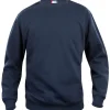 Sale Basic Roundneck sweatshirt, mørk marineblå, str. XS Trøjer, Hoodies Og Sweatshirts