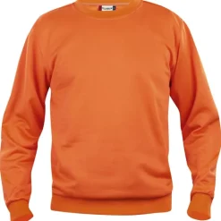 Online Basic Roundneck sweatshirt, orange, str. 2XL Trøjer, Hoodies Og Sweatshirts