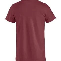 Basic t-shirt, bordeaux, str. T-Shirts & Poloshirts