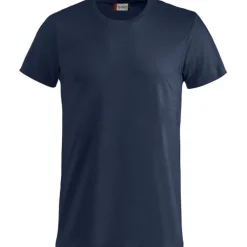 Basic t-shirt, mørk marineblå, str. XS T-Shirts & Poloshirts