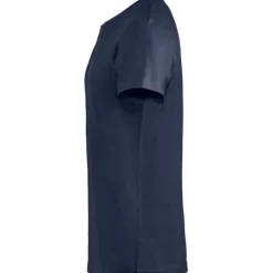 Basic t-shirt, mørk marineblå, str. XS T-Shirts & Poloshirts