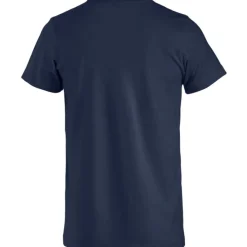 Basic t-shirt, mørk marineblå, str. XS T-Shirts & Poloshirts