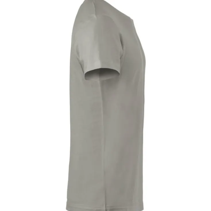 Basic t-shirt, sølvgrå, str. T-Shirts & Poloshirts
