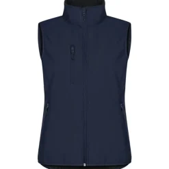 Sale Classic softshell vest dame, mørk marineblå, str. Jakker & Veste