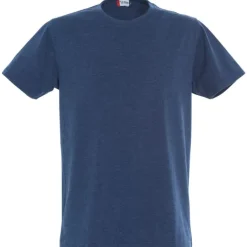 Discount New Classic t-shirt, blå meleret, str. 2XL T-Shirts & Poloshirts