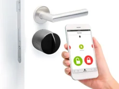 Hot Danalock V3 Smart Lock Euro elektronisk dørlås, bluetooth og z-wave, sort Tilbud|Alarmsystemer & Tyverisikring