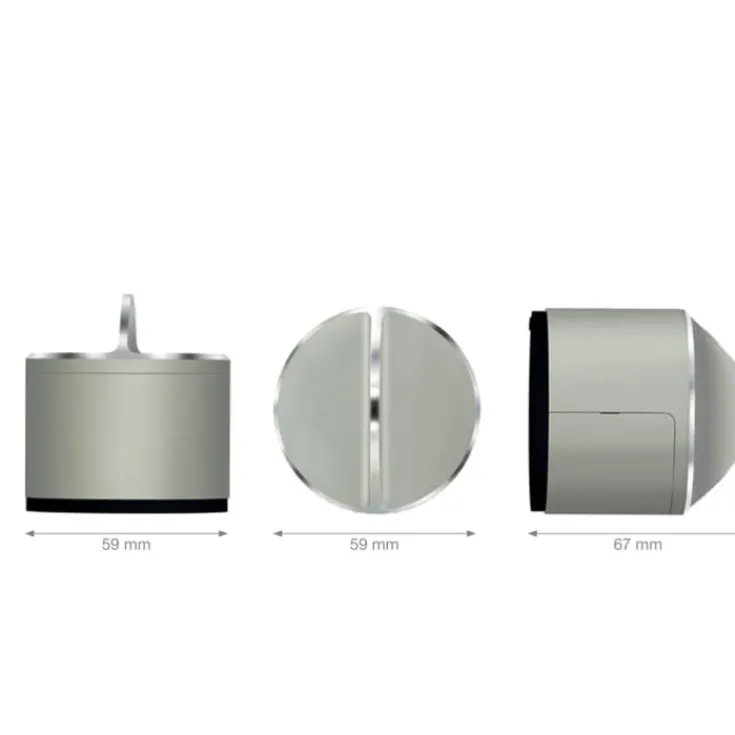 Best Danalock V3 Smart Lock Euro elektronisk dørlås, bluetooth og z-wave, sølv Tilbud|Alarmsystemer & Tyverisikring
