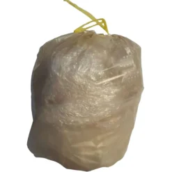 Online affaldssække i klar plast, med snoreluk, 70x105 cm, 110 liter Rengøring & Affald