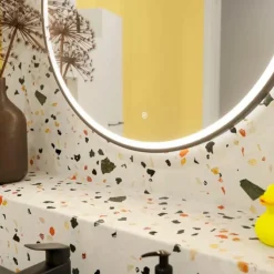 Discount Mido+ Shine spejl med lys, dæmpbar, , sort Spejle Med Lys|Tilbud