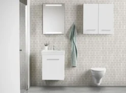 Outlet Repeat spejl med lys, 50x70 cm Spejle Med Lys