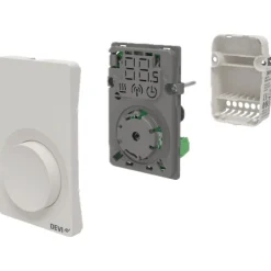 New Incontrol gulvvarmetermostat med ledningsføler El Gulvvarme|Devi