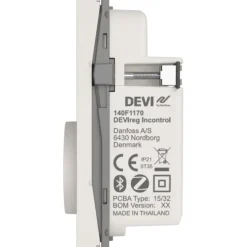 New Incontrol gulvvarmetermostat med ledningsføler El Gulvvarme|Devi