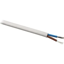 Clearance Downlight kabel dobbelt isoleret, 230V, 2x1,5 mm², metervare Downlight Kabler