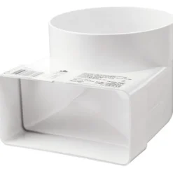 Best bøjning, 90°, 110x55 mm x Ø100 mm Rørmuffer|Duka