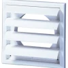 Best lamelventil, Ø125 mm, 188x188 mm, hvid Ventiler|Duka