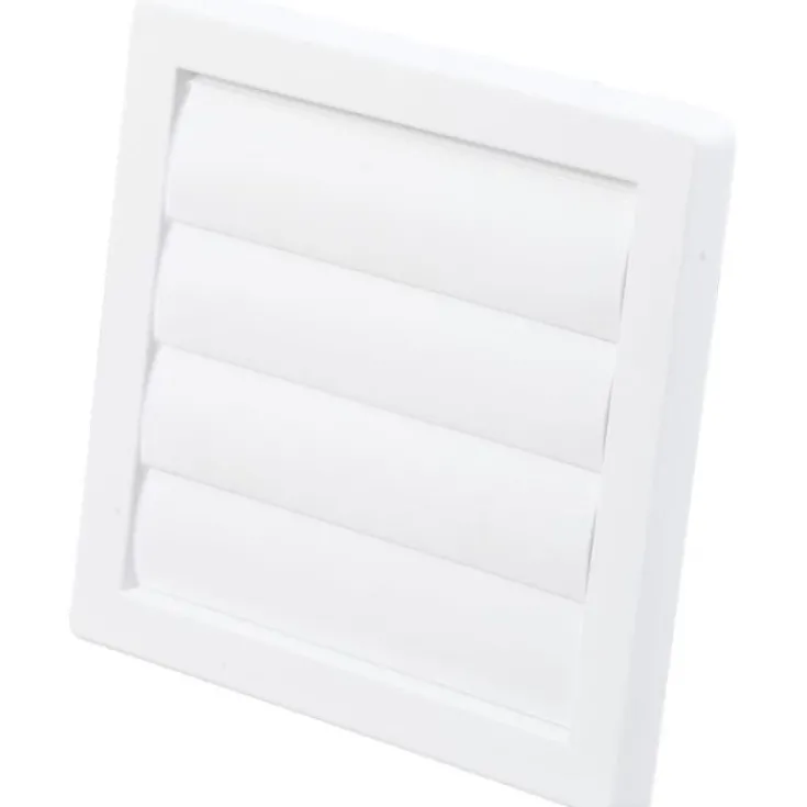 Outlet lamelventil, 180x180 mm, Ventiler|Duka