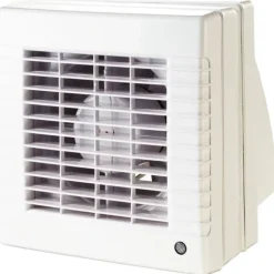 MAO2 L TH badventilator, fugtstyring, timer, Ø125 mm, hvid Duka|Badeværelsesventilatorer