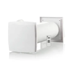 One C4 ventilator med varmegenvinding, Ø100 mm, hvid Varmegenvinding|Duka