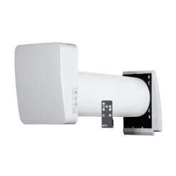 Outlet One S6 ventilator med varmegenvinding, Ø160 mm, hvid Varmegenvinding|Duka