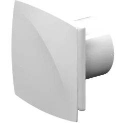 Pro 90TH badventilator, fugtstyring, timer, Ø100 mm, hvid Duka|Badeværelsesventilatorer