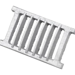 Best sokkelrist, 65x230 mm, aluminium Ventilationsriste|Duka