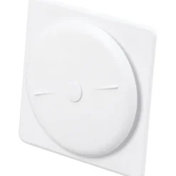 Outlet tallerkenventil, Ø160 mm, hvid Ventiler|Duka