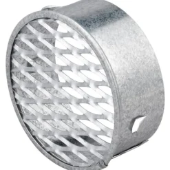 Online udluftningsventil, Ø117 mm, galvaniseret Ventilationsriste|Duka