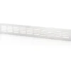 Outlet ventilationsrist, 400x60 mm, hvid Ventilationsriste|Duka