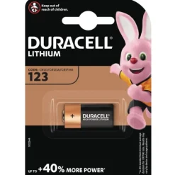 Outlet 123 batteri, 1 stk. Batterier|Duracell