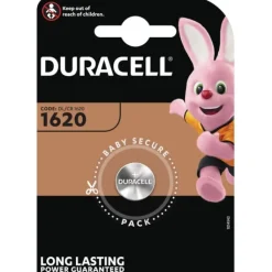 CR1620 batteri, 1 stk. Batterier|Duracell
