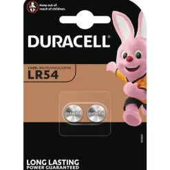 Clearance LR54 batterier, 2 stk. Batterier|Duracell