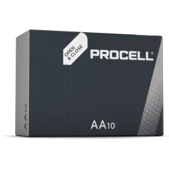 Procell AA batterier, 10 stk. Batterier|Duracell