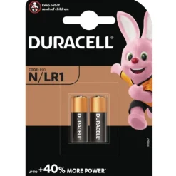 Discount Security MN9100 batterier, 2 stk. Batterier|Duracell
