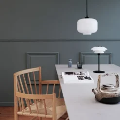 Online Arp pendel, sort, Ø25 cm Dyberg Larsen
