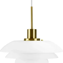New DL31 pendel, opal/messing Dyberg Larsen