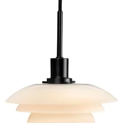 Clearance DL20 pendel, opal/sort Dyberg Larsen