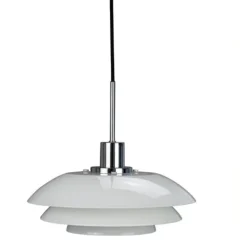 New DL31 pendel, opal/stål Dyberg Larsen