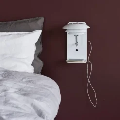Sale DL20 væglampe med USB, hvid Dyberg Larsen