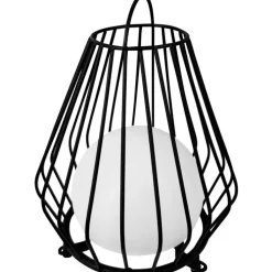 Best Evesham solcelle lanterne, sort, Udendørs Bordlamper|Solcellelamper