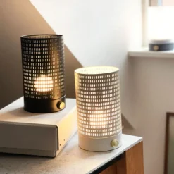 Outlet Mesh genopladelig bordlampe, Genopladelige Lamper|Bordlamper