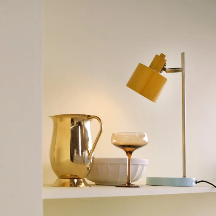 Ocean bordlampe, gul Dyberg Larsen