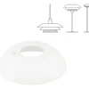 New reserveglas til DL20 lamper, nederste skærm (universal) Reserveglas|Dyberg Larsen