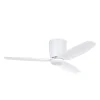 Clearance Bavaro ventilator med lys, hvid Loftventilatorer