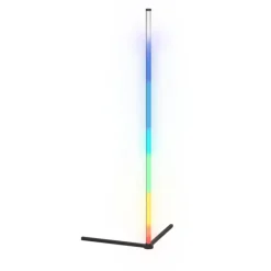 Clearance gulvlampe med farvet lys & mikrofon Gulvlamper