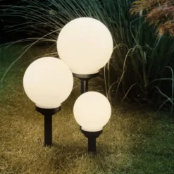 Sale solcelle kugle bedlampe, Solcellelamper|Havelamper