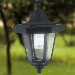 Outlet solcelle lanterne, hængende Solcellelamper|Havelamper