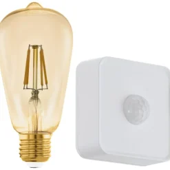 Discount Z E27 edisonpære med sensor, 2200K, 4,9W, 2-pak Lyskilder