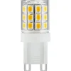Outlet G9 stiftpære, 3000K, 3,5W Led Pærer